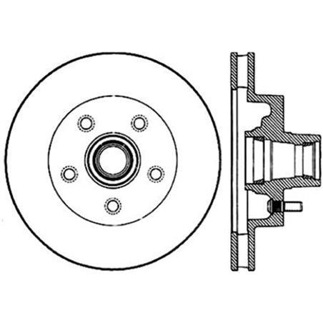 StopTech Slotted & Drilled Sport Brake Rotor