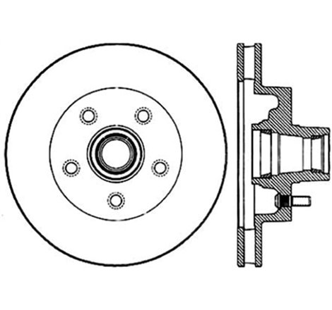 StopTech Slotted & Drilled Sport Brake Rotor