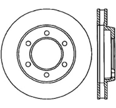 StopTech Slotted & Drilled Sport Brake Rotor