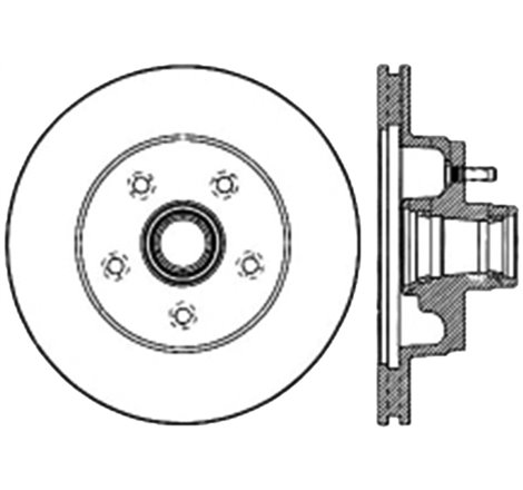 StopTech Slotted & Drilled Sport Brake Rotor