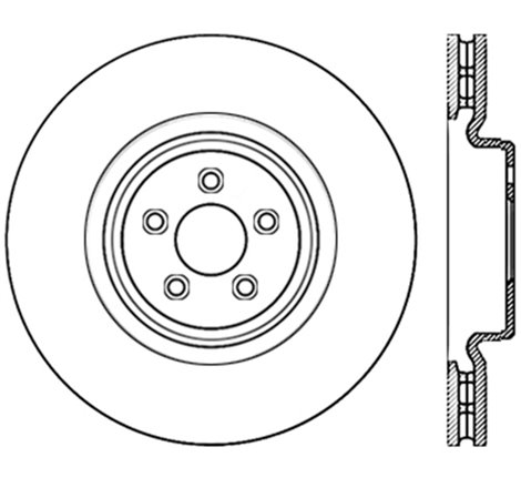 StopTech Drilled Sport Brake Rotor