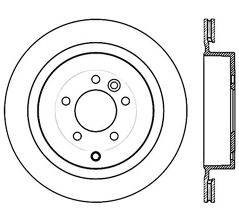 StopTech Drilled Sport Brake Rotor