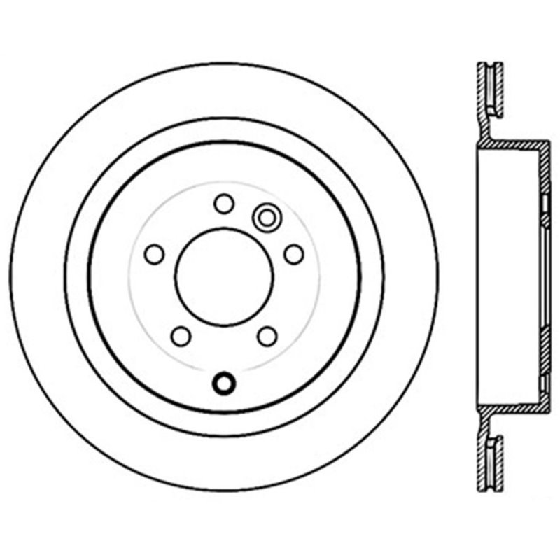 StopTech Drilled Sport Brake Rotor