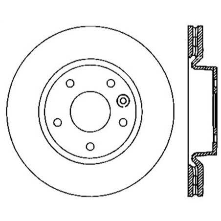 StopTech Drilled Sport Brake Rotor