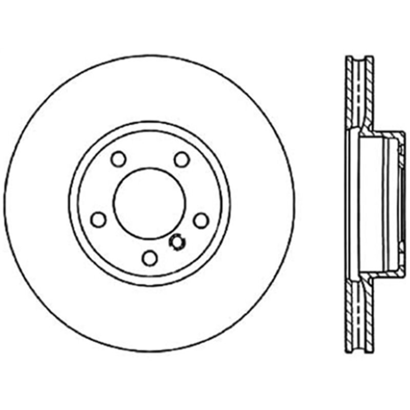 StopTech Drilled Sport Brake Rotor