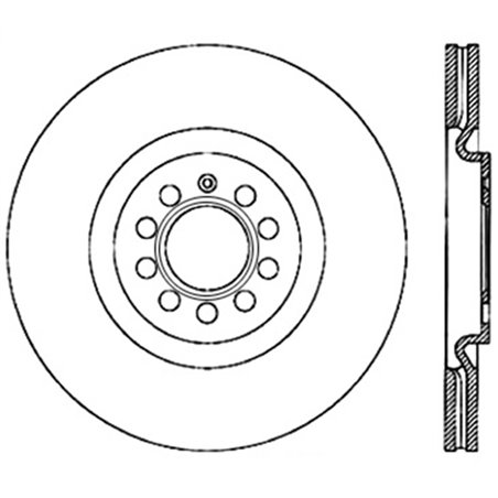 StopTech Drilled Sport Brake Rotor