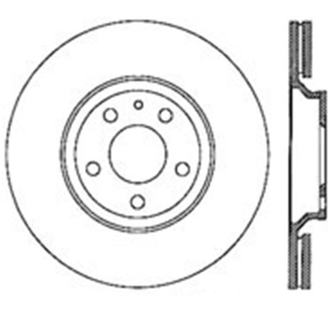 StopTech Drilled Sport Brake Rotor