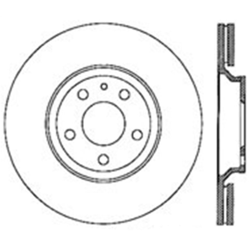 StopTech Drilled Sport Brake Rotor