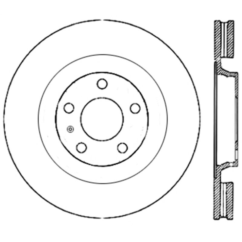 StopTech Drilled Sport Brake Rotor