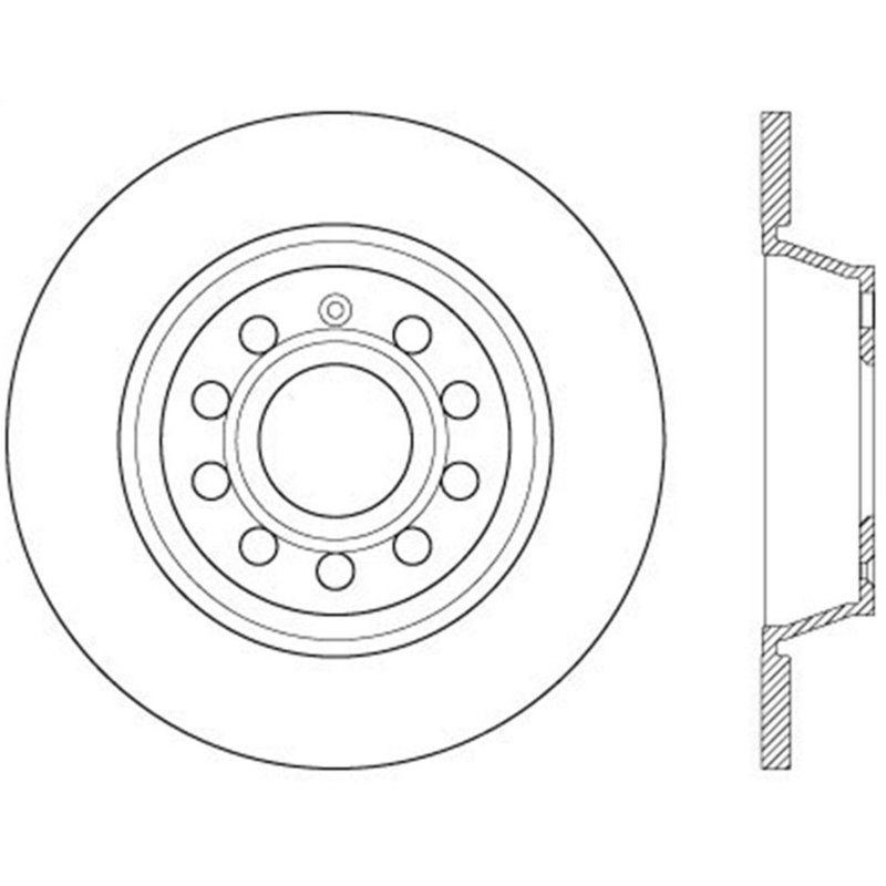 StopTech Drilled Sport Brake Rotor