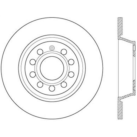 StopTech Drilled Sport Brake Rotor