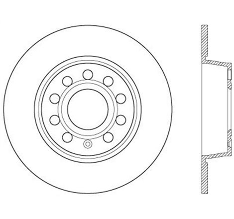 StopTech Drilled Sport Brake Rotor