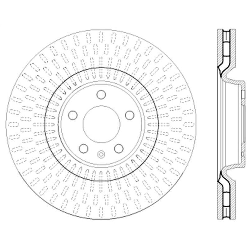 StopTech Drilled Sport Brake Rotor