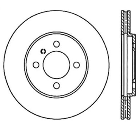 StopTech Drilled Sport Brake Rotor