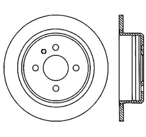 StopTech Drilled Sport Brake Rotor