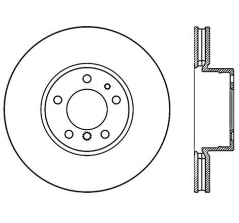 StopTech Drilled Sport Brake Rotor