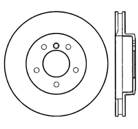 StopTech Drilled Sport Brake Rotor