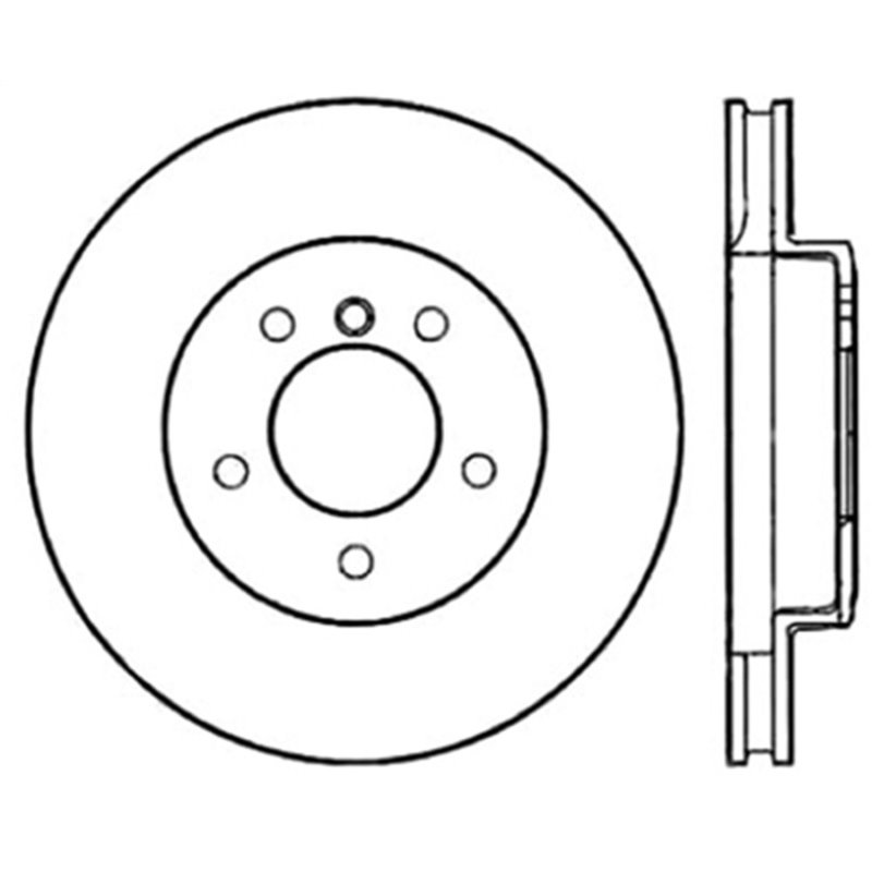 StopTech Drilled Sport Brake Rotor