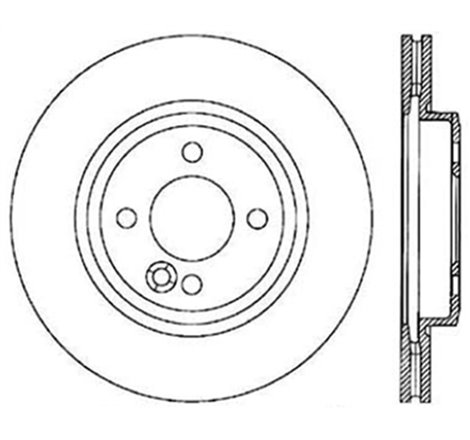 StopTech Drilled Sport Brake Rotor