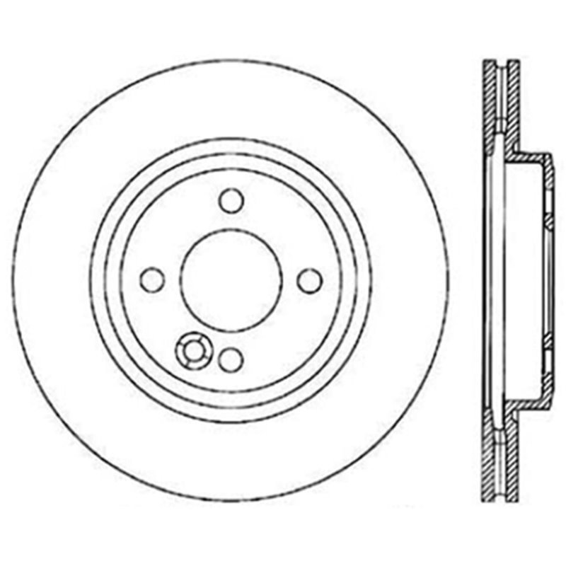 StopTech Drilled Sport Brake Rotor