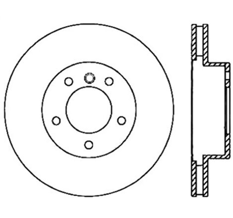 StopTech Drilled Sport Brake Rotor