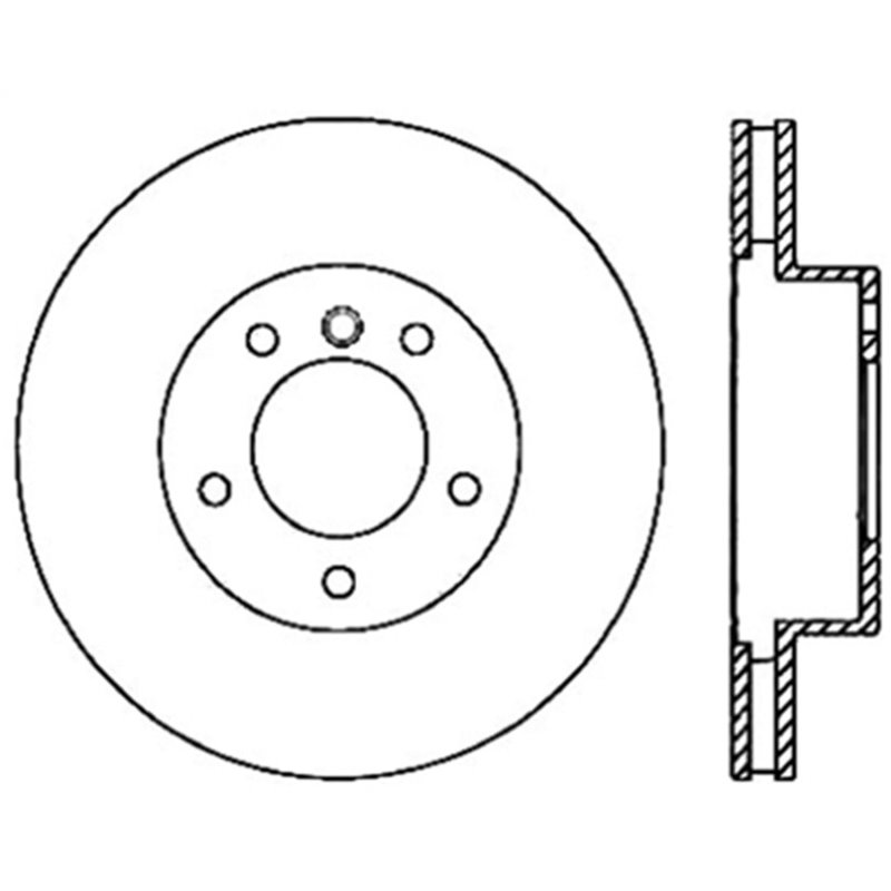 StopTech Drilled Sport Brake Rotor