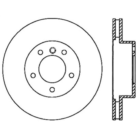 StopTech Drilled Sport Brake Rotor