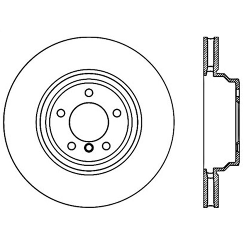 StopTech Drilled Sport Brake Rotor