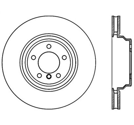 StopTech Drilled Sport Brake Rotor