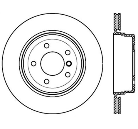 StopTech Drilled Sport Brake Rotor