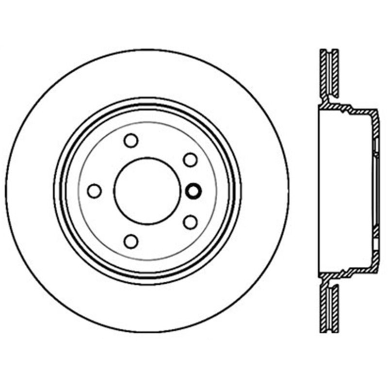 StopTech Drilled Sport Brake Rotor