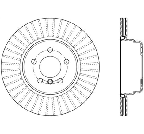 StopTech Drilled Sport Brake Rotor