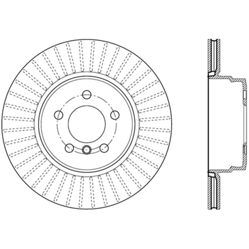 StopTech Drilled Sport Brake Rotor