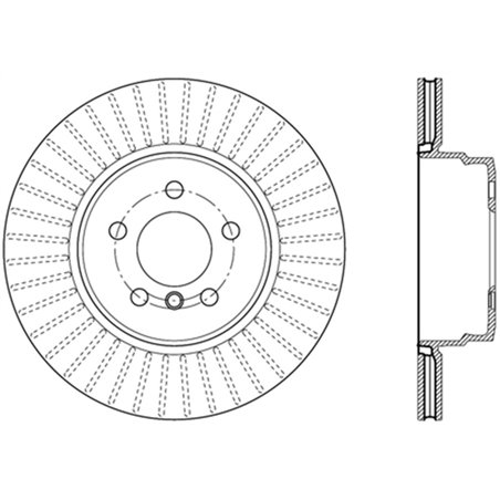 StopTech Drilled Sport Brake Rotor