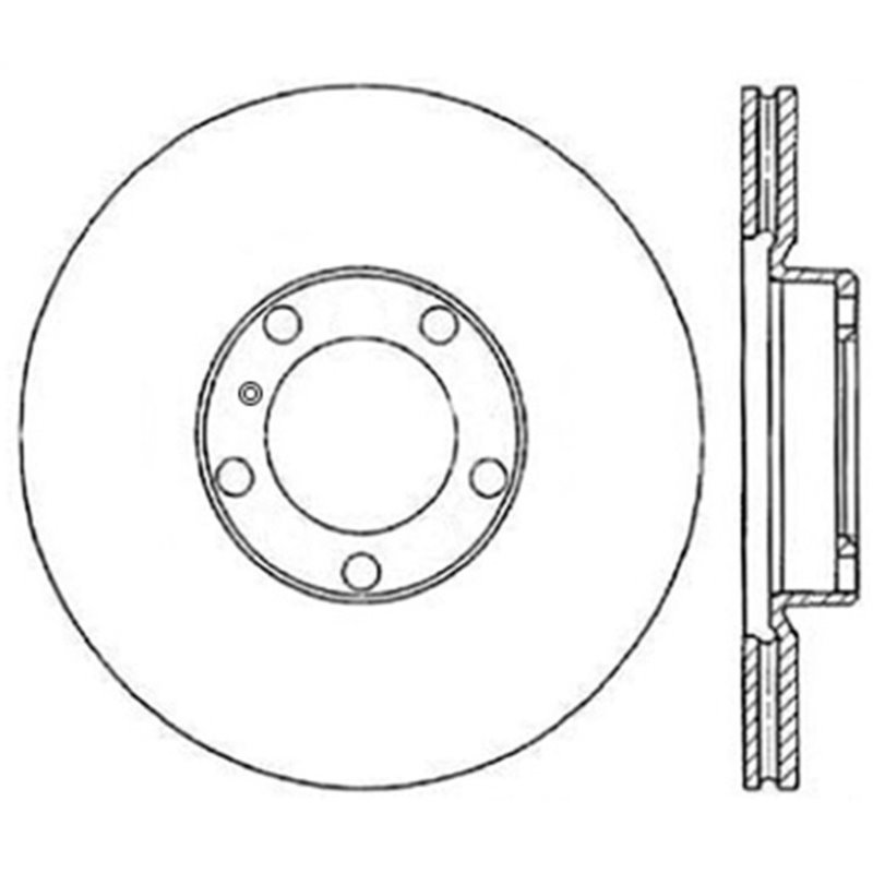 StopTech Drilled Sport Brake Rotor