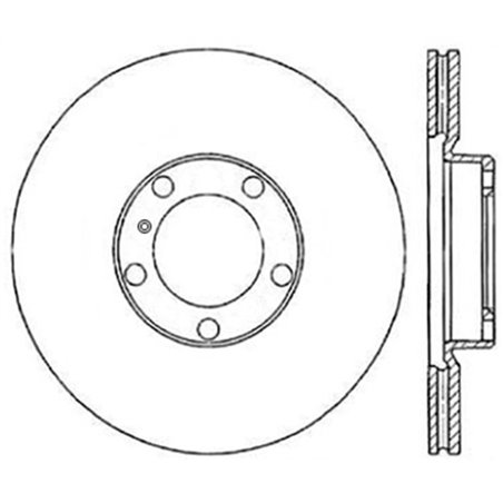 StopTech Drilled Sport Brake Rotor