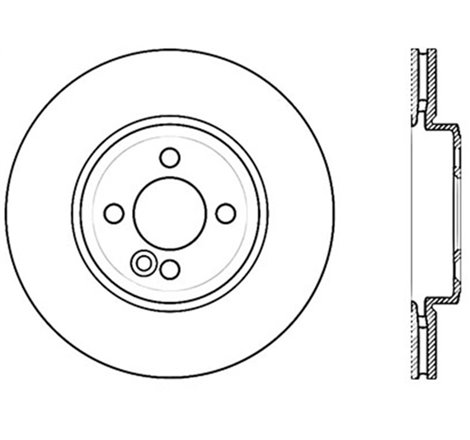 StopTech Drilled Sport Brake Rotor