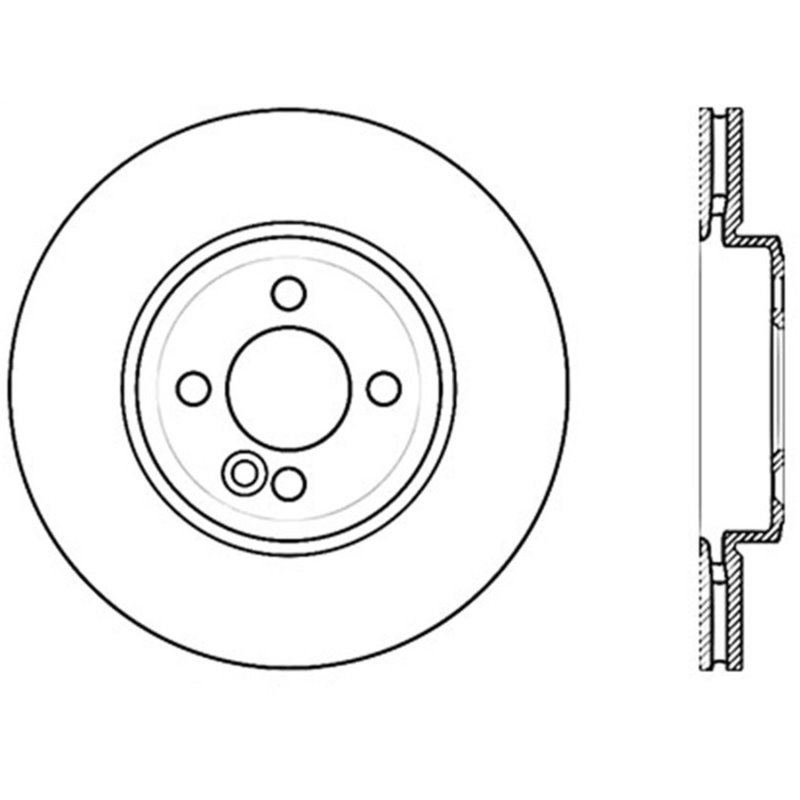 StopTech Drilled Sport Brake Rotor