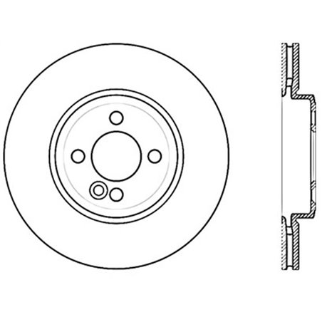 StopTech Drilled Sport Brake Rotor