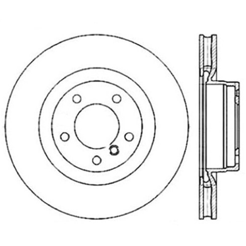 StopTech Drilled Sport Brake Rotor