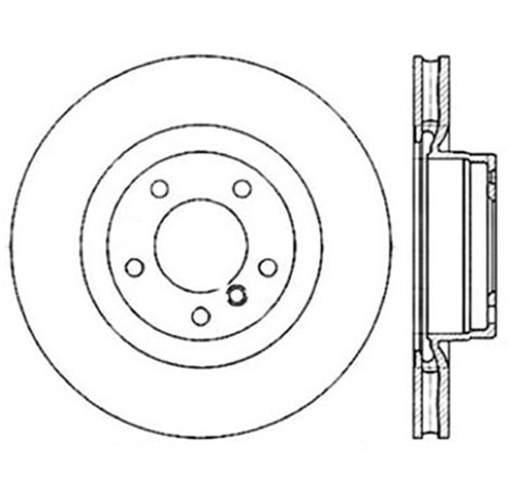 StopTech Drilled Sport Brake Rotor