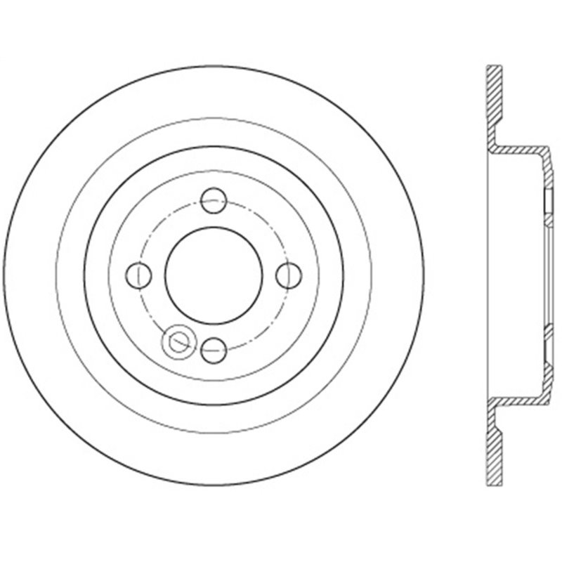 StopTech Drilled Sport Brake Rotor