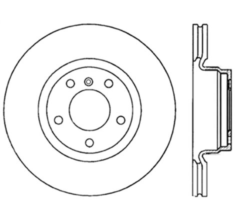 StopTech Drilled Sport Brake Rotor