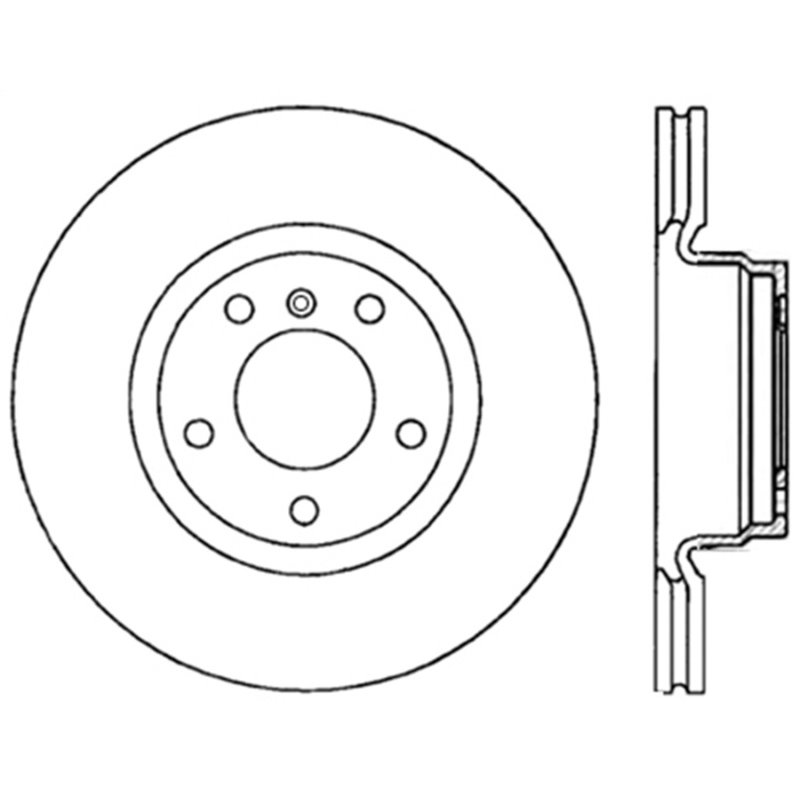 StopTech Drilled Sport Brake Rotor