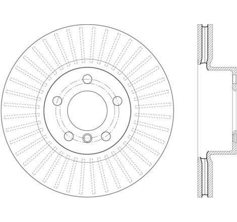 StopTech Drilled Sport Brake Rotor