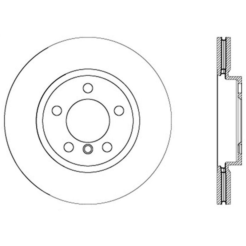 StopTech Drilled Sport Brake Rotor