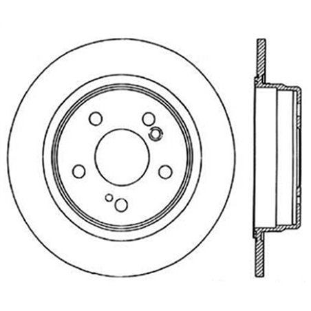 StopTech Drilled Sport Brake Rotor