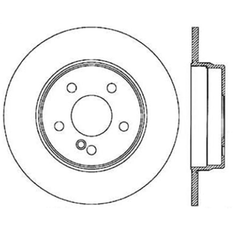 StopTech Drilled Sport Brake Rotor