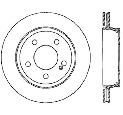 StopTech Drilled Sport Brake Rotor