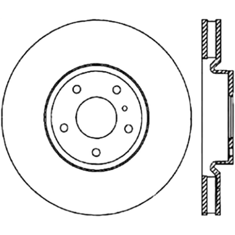 StopTech Drilled Sport Brake Rotor